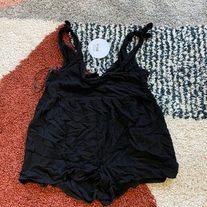 New with tags! Black romper